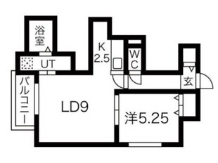 アンウィンド211の物件間取画像